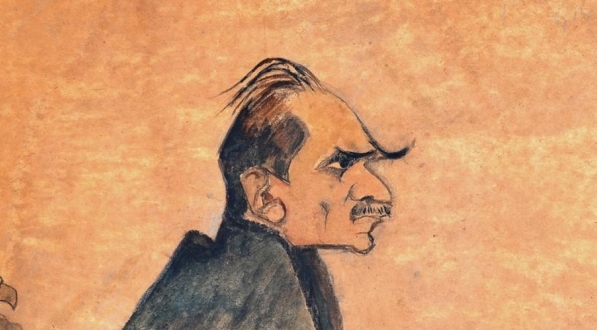  "Stefan Żeromski" Kazimierza Sichulskiego.  