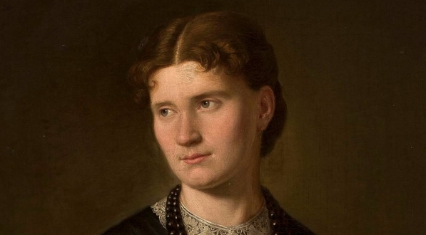  "Portret Julii z Bergsonów, żony artysty" Aleksandra Lessera.  