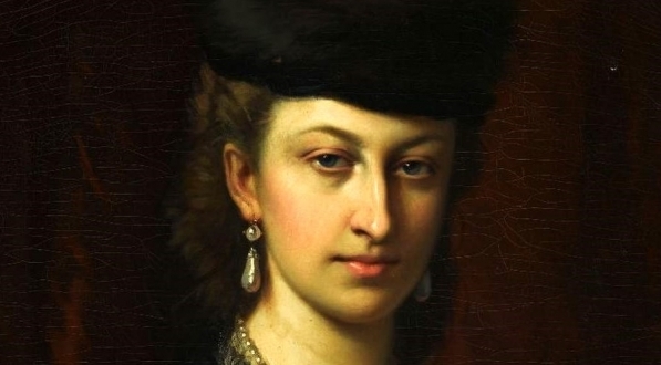  "Portret Marii Róży Tarnowskiej z Branickich" Leopolda Gessera.  