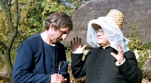  Franciszek Pieczka i Aleksander Fogiel w filmie "Placówka" z 1979 r.  