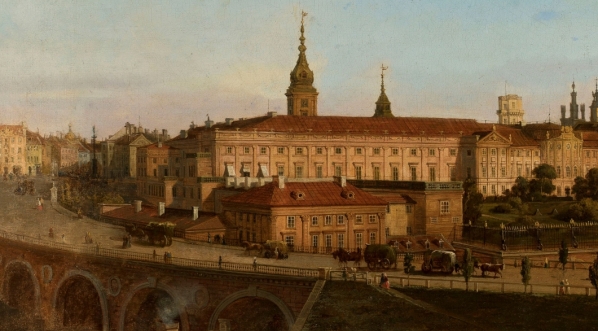  "Widok Zamku Królewskiego od strony Wiaduktu Pancera" Jana Seydlitza.  