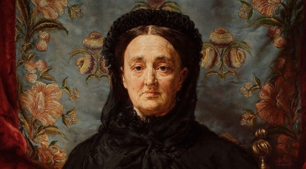  "Portret Katarzyny z Branickich Potockiej, żony Adama" Jana Matejki.  