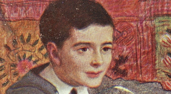  "Syn artysty" Teodora Axentowicza.  