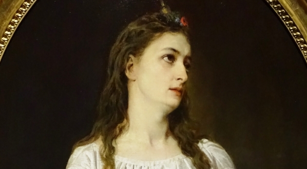  "Portret Heleny Modrzejewskiej w roli Ofelii" Karola Millera.  