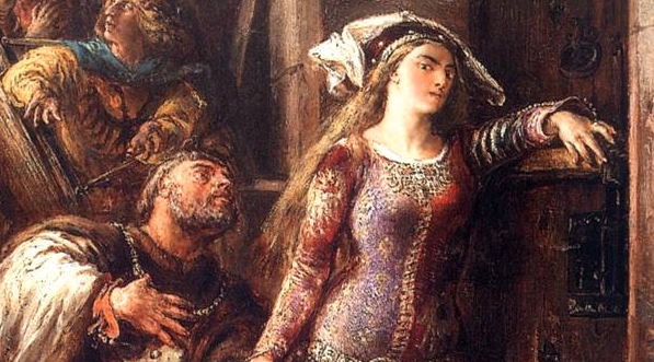  "Królowa Jadwiga i Dymitr z Goraja" Jana Matejki.  