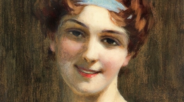  "Portret rudowłosej" Mieczysława Reyznera.  