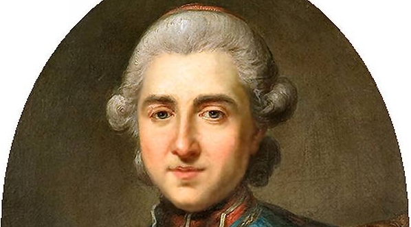  "Portret Michała Jerzego Poniatowskiego (brata króla)" Marcelego Bacciarellego.  