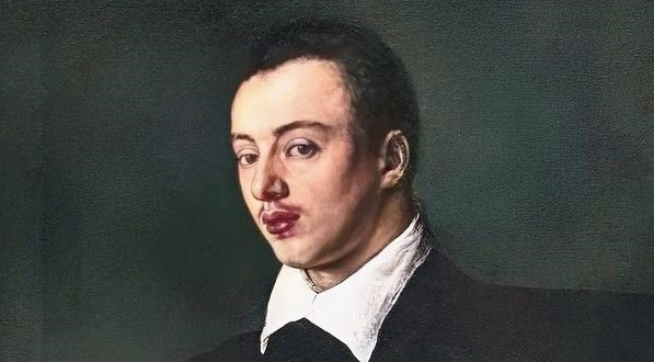  "Portret Janusza I Radziwiłła (1579-1620) grającego na lutni" Leandra Bassano.  