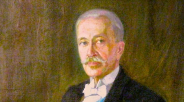  "Portret Prezydenta Ignacego Mościckiego" Stanisława Niesiołowskiego.  