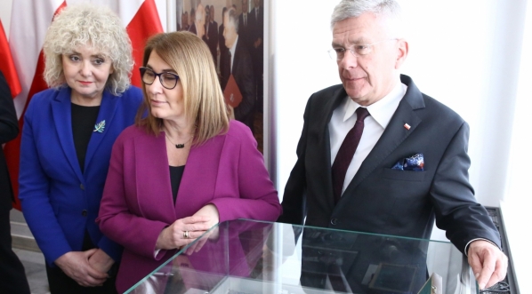  Uroczyste otwarcie wystawy „Mistrz Religa. Człowiek, lekarz, polityk” w Senacie RP 20.03.2019 r. (Fot.  K. Czerwińska – Kancelaria Senatu)  