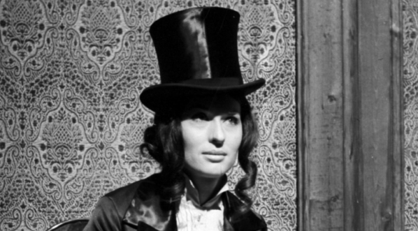  Maria Wachowiak podczas realizacji serialu "Wielka miłość Balzaka" z 1973 r.  