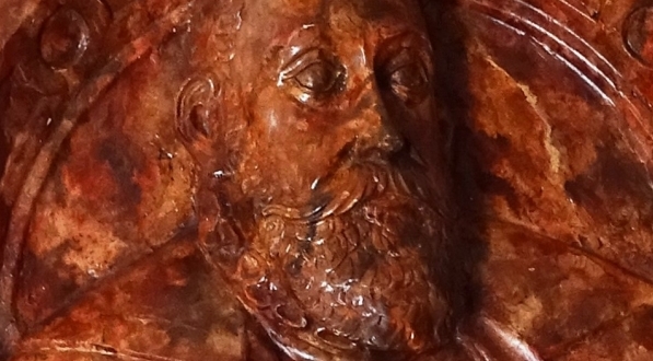  Kopia epitafium Jana Kochanowskiego wykonanego około 1610 roku.  