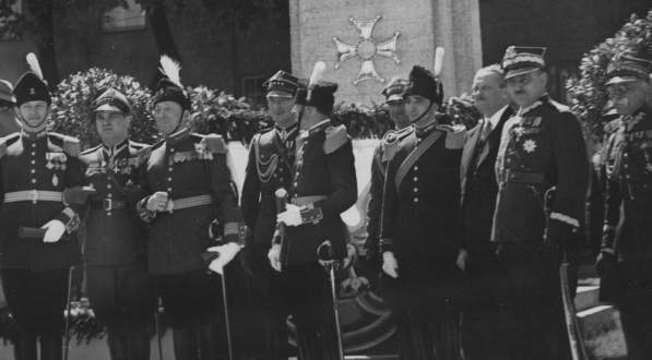  Święto 57 Pułku Piechoty im. Karola II Króla Rumunii w Poznaniu w maju 1938 r.  
