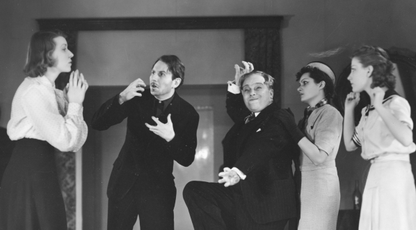  Przedstawienie "Temperamenty" Antoniego Cwojdzińskiego w Teatrze Małym w Warszawie.  