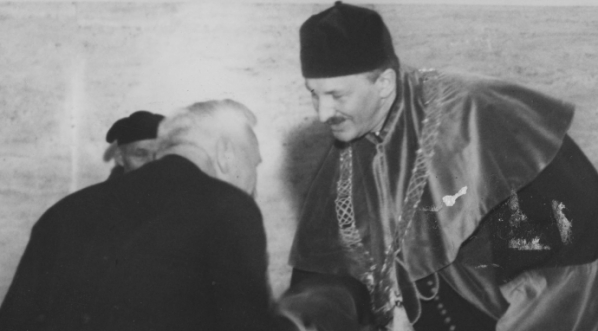  Uroczystość nadania tytułu doktora filozofii honoris causa Uniwersytetu Warszawskiego działaczowi społecznemu Bolesławowi Limanowskiemu w 1934 r.  