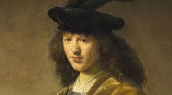  "Portret Jerzego Sebastiana Lubomirskiego (1616-1667) z antycznym mieczem" Rembrandta lub z jego kręgu.  