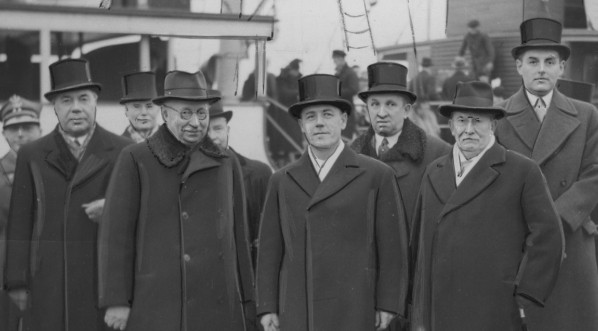  Wizyta ministra wyznań religijnych i oświecenia publicznego RP Wojciecha Świętosławskiego w Finlandii 13.12.1938 r.  