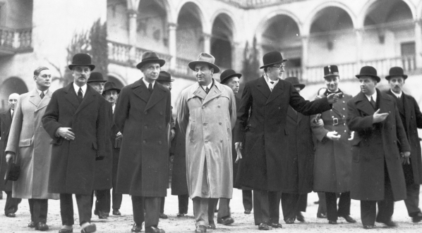  Wizyta premiera Węgier Gyuli Gombosa w Krakowie w październiku 1934 r.  