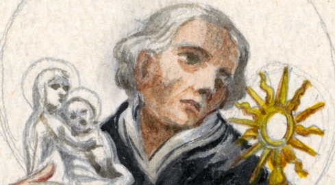  "Święty Jacek" Juliusza Makarewicza.  