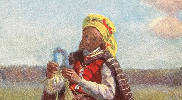  Reprodukcja obrazu Józefa Chełmońskiego.  