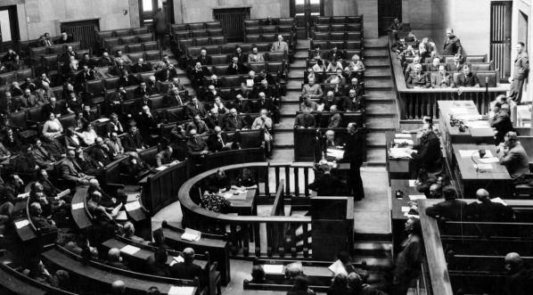  Plenarne posiedzenie Sejmu w sprawie nowej ordynacji wyborczej 25.06.1935 r.  