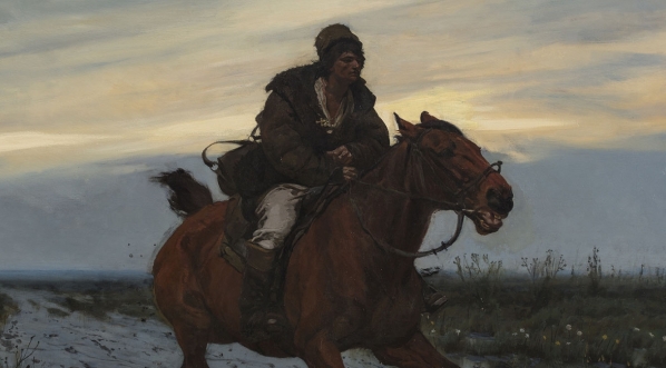  "Jeździec" Józefa Chełmońskiego.  