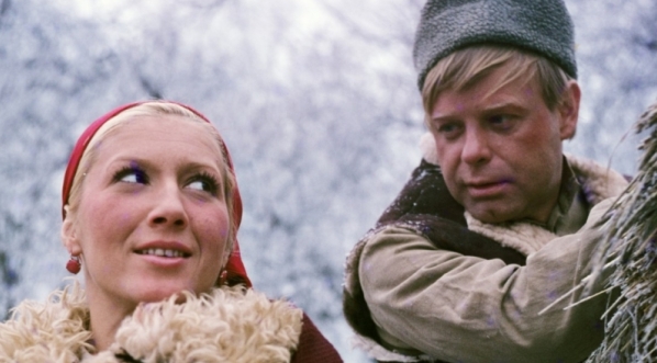  Scena z serialu Jana Rybkowskiego "Chłopi" z 1973 r.  