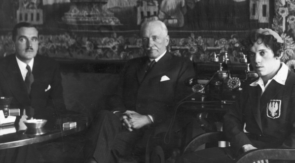  Pobyt lekkoatletki Stanisławy Walasiewiczówny w Warszawie w październiku 1933  r.  