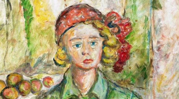  "Dziewczyna z jabłkiem" Tytusa Czyżewskiego.  