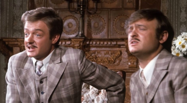  Damian i Maciej Damięccy w "Nocach i dniach" w 1975 roku.  