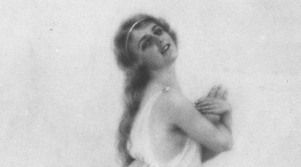  Obraz Kazimiery Dąbrowskiej przedstawiający tancerkę Halinę Szmolcówną namalowany w 1920 roku.  
