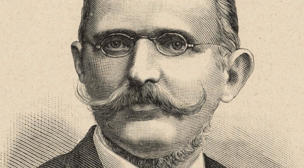  Litograficzny portret Oktawa Pietruskiego.  