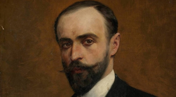  "Autoportret z paletą" Feliksa Cichockiego.  