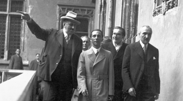  Wizyta oficjalna ministra propagandy Niemiec Josepha Goebbelsa w Polsce w czerwcu 1934 roku.  