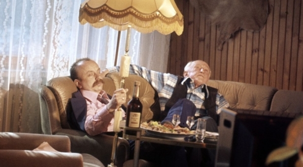  Scena z filmu Ryszarda Filipskiego "Wysokie loty" z 1979 r.  