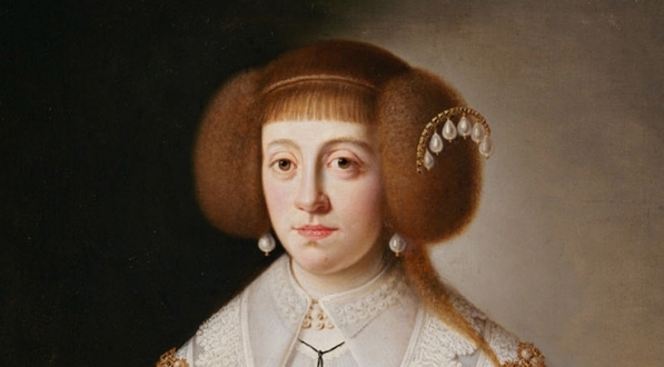  "Królowa Cecylia Renata Austriaczka" Petera Danckertsa de Rij.  