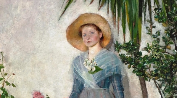  "W Oranżerii" Olgi Boznańskiej.  