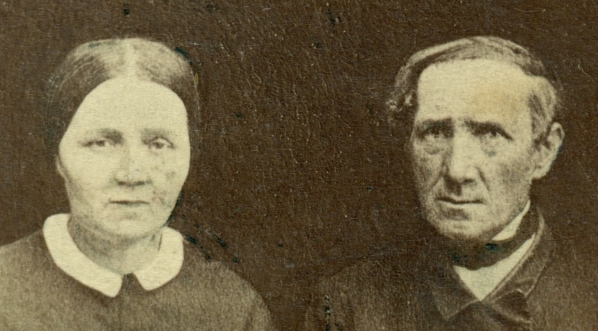  Aleksander Sleńdziński z żoną Karoliną.  