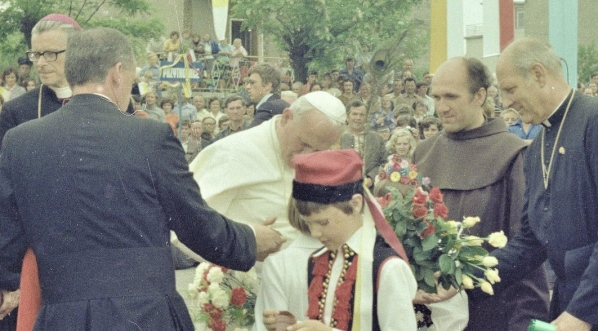  Pobyt papieża Jana Pawła II w Kalwarii Zebrzydowskiej podczas I pielgrzymki do Polski 7.06 1979 r.  