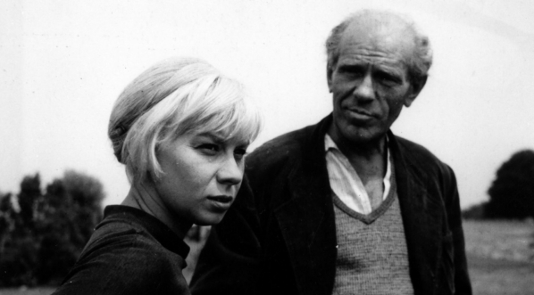  Zofia Kucówna i Zdzisław Karczewski w filmie "Wiano" z 1963 roku.  