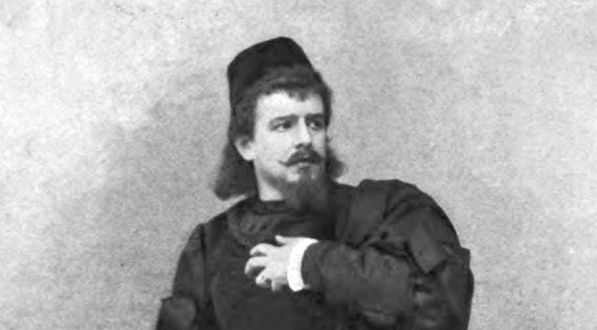  Tenor Jan de Reszke jako Romeo w operze Gounoda "Romeo i Julia", wystawionej w 1888 roku w Palais Garnier.  