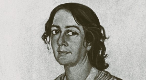  "Portret Zofii Kossak-Szczuckiej" Czesława Kuryatty.  