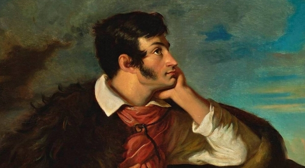 "Portret Adama Mickiewicza na Judahu skale" Walentego Wańkowicza.  