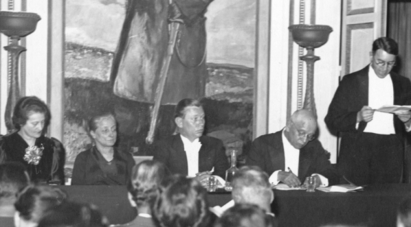  Uroczystości związane z obchodami setnej rocznicy powstania Biblioteki Polskiej w Paryżu 3.05.1939 r.  