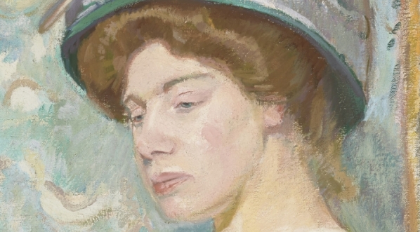  "Portret Janiny Stanisławskiej" Wojciecha Weissa.  