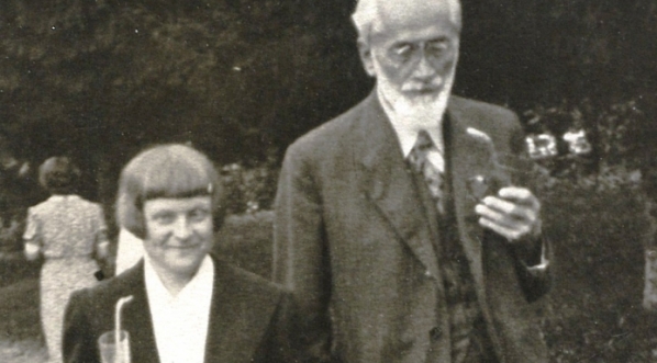  Maria Dąbrowska ze Stanisławem Stempowskim.  