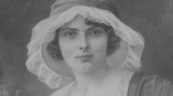  Obraz artystki malarki Kazimiery Dąbrowskiej przedstawiający portret żony generała Janusza Gąsiorowskiego.  