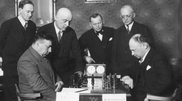  Turniej szachowy w Łodzi w 1927 r.  
