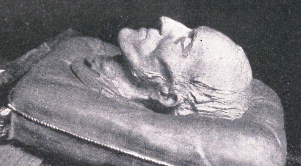  Maska pośmiertna Karola Marcinkowskiego.  