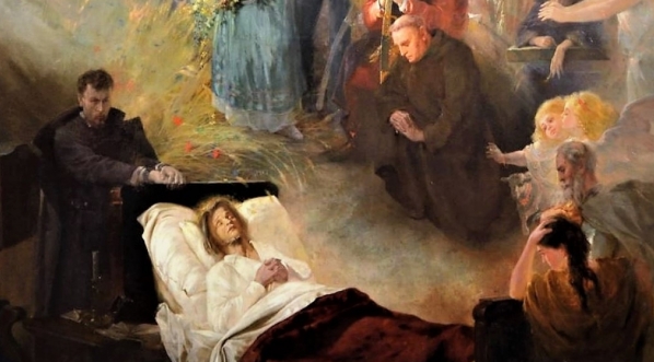  "Apoteoza wieszcza" Tomasza Lisiewicza.  